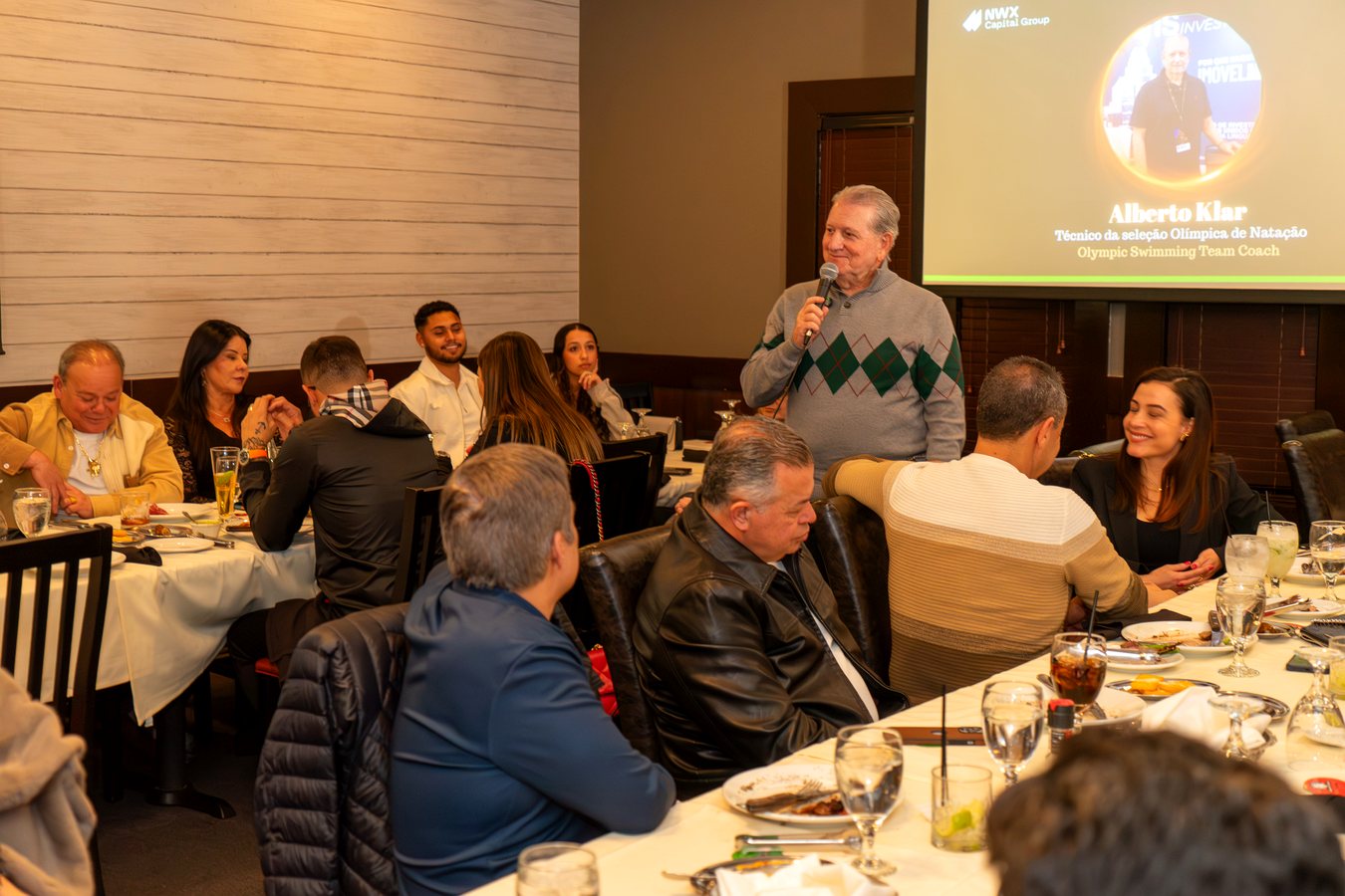 NWX Invest investor dinner and relationship event.